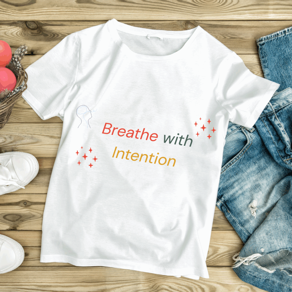 En af mine selv designede t-shirts